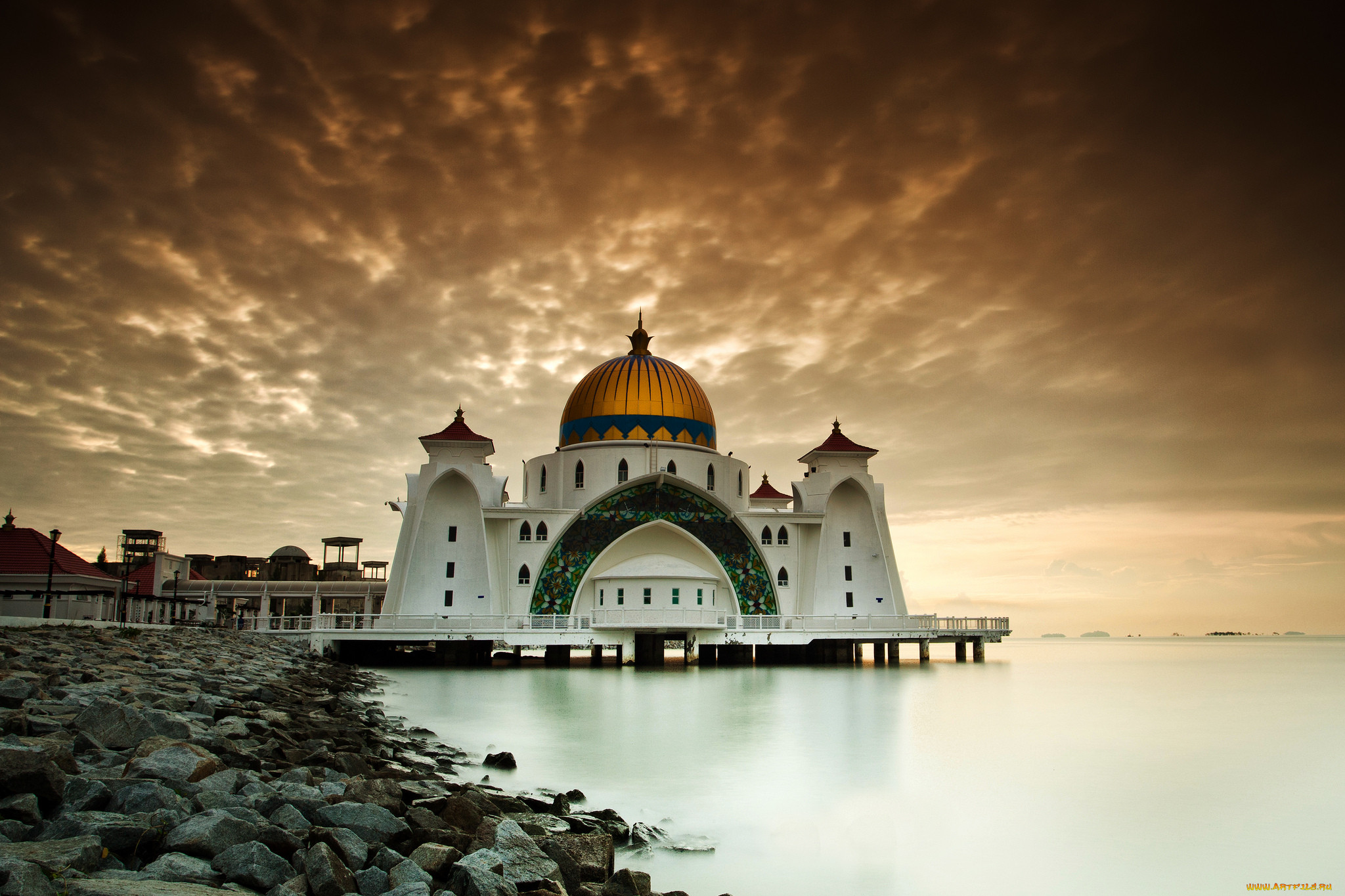 malacca straits mosque, , - ,  , , , , 